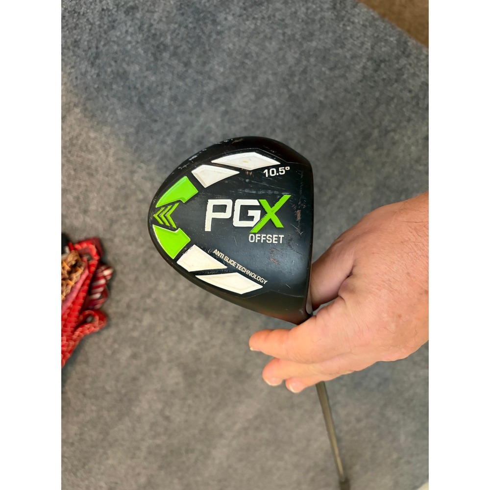 PGX Offset Golf Driver 10.5 Pinemeadow Golf Regular Flex Graphite RH Anti-Slice